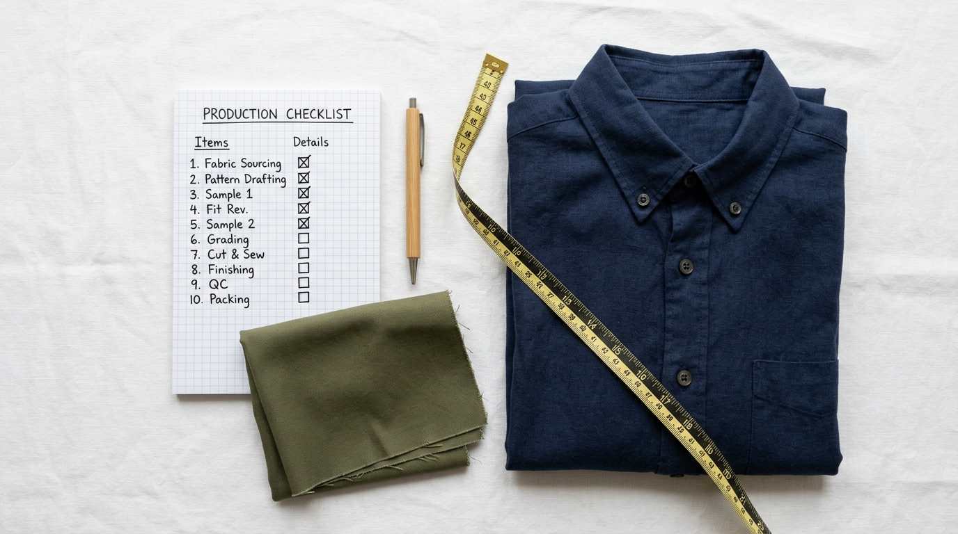 A Practical Checklist Before You Start Your First Garment Collection